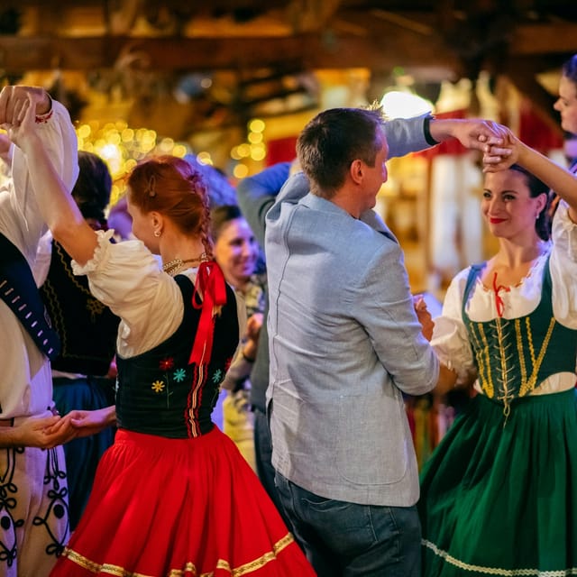 Prague: Traditional Dinner with Folk Show + Private Transfer - Photo 1 of 15